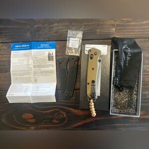 Benchmade Bailout Folding Knife - Olive Drab Handle